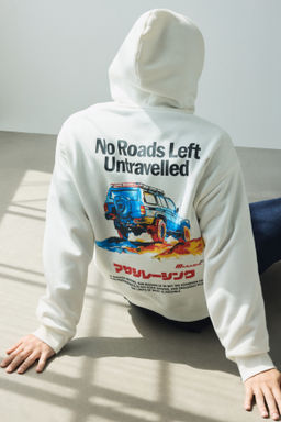 Sudadera con capucha y estampado Loose Fit - H&m фото 8