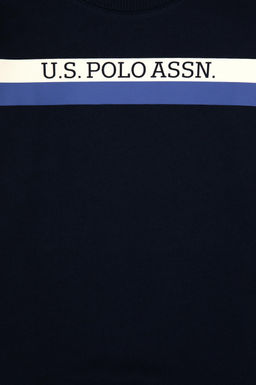 Erkek _ocuk Lacivert Basic Bisiklet Yaka Sweatshirt Sepette S_rpriz _ndirim - U.s. polo assn фото 3