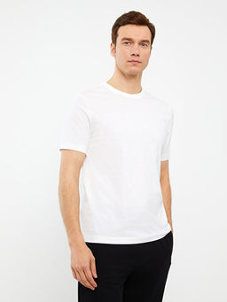 Bisiklet Yaka Penye Erkek Ti??rt