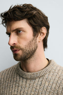 RIBBED TEXTURED JUMPER - Zara фото 5