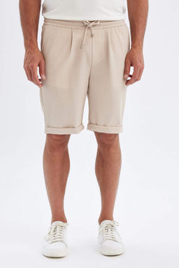 Шорты-бермуды из пике - Defacto фото 4