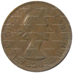 Монета 1 пенни 1962 года Австралия