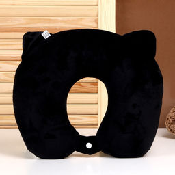 Подушка для путешествий на шею «Кошечка», маска для сна