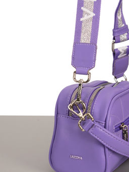LACCOMA сумка Лаура-Ф826-фиолетовый эко кожа хлопок