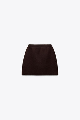 MINI SKIRT WITH SIDE SEAMS - Zara фото 9
