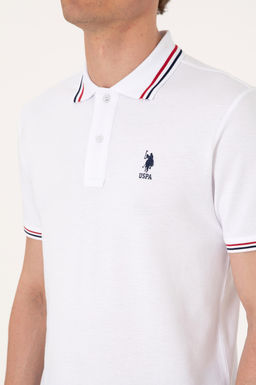 Erkek Beyaz Basic Ti__rt Sepette S_rpriz _ndirim - U.s. polo assn фото 7