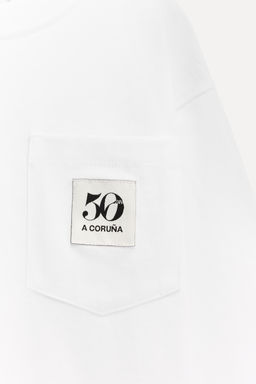6-14 YEARS/ 50TH ANNIVERSARY LABEL POCKET T-SHIRT - Zara фото 3