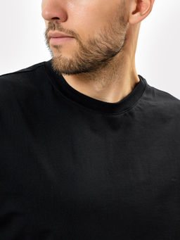 Футболка мужская в черном цвете черный 111831 - Mark formelle фото 5