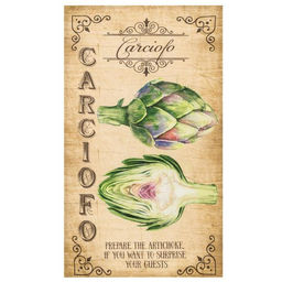 Полотенце Этель Carciofo 40х73 см, 100% хлопок, саржа 190 гр/м2  фото 2