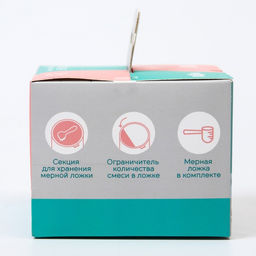 Контейнер для детского питания Мишка 1, 150 мл, розовый