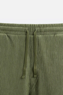 RELAXED FIT JACQUARD BERMUDA SHORTS - Zara фото 23