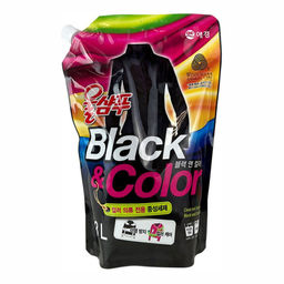KeraSys Жидкое средство для стирки для черного и цветного белья / Wool Shampoo Black & Color, 1300 мл