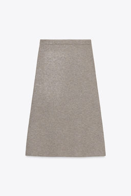 KNIT MIDI SKIRT - Zara фото 6