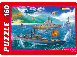 Puzzle 160 элементов "Морской бой №2" (П160-4978)