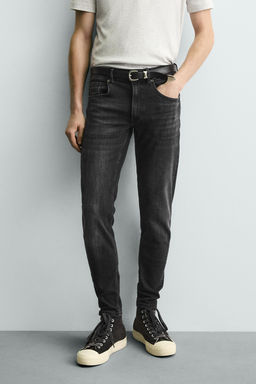 JEANS SKINNY FIT / Negro - Zara фото 12