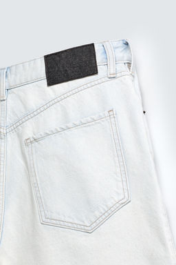 REGULAR FIT DENIM SHORTS - Zara фото 9
