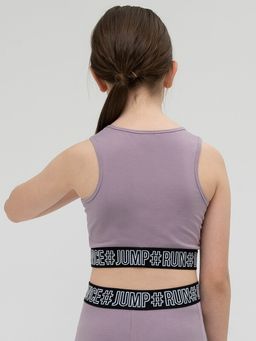 PELICAN, майка-топ для девочек, Пудра  фото 4