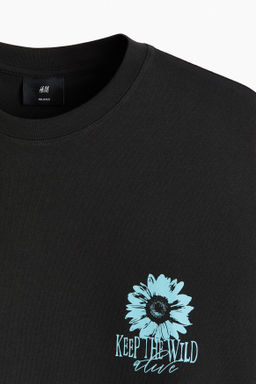 Camiseta con motivo estampado Loose Fit - H&m фото 29