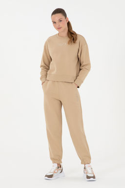 Женские спортивные штаны песочного цвета - U.s. polo assn фото 3