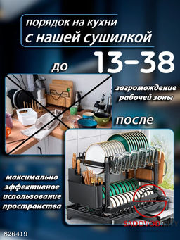 Сушилка для посуды после мытья