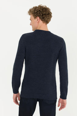 Мужской темно-синий свитер - U.s. polo assn фото 5