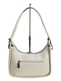 Женская сумка из искусственной кожи, цвет молочный - Greta фото 2