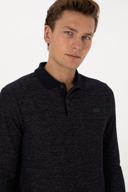 Erkek Lacivert Basic Sweatshirt - U.s. polo assn фото 2