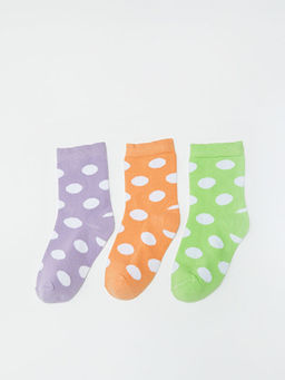 Puantiyeli K?z ?ocuk Soket ?orap 3l? - Waikiki фото 2