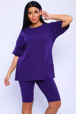 Костюм спортивный футболка и велосипедки КЖ-002