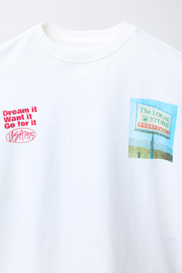 PETROL STATION PRINT T-SHIRT - Zara фото 3