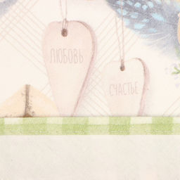 Скатерть Этель Уютная пасха, d=215 см, саржа, хлопок, 190г/м2  фото 5