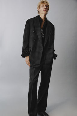 PINSTRIPED SUIT TROUSERS - Zara фото 5