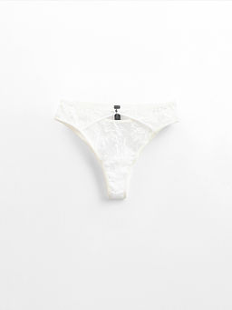 CONTE MYSTERY GARDEN LBR 3115 Трусы женские off white - Conte elegant фото 4