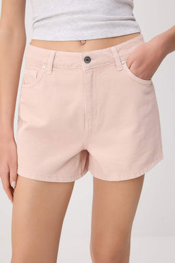Pembe SUPER MINI Denim Beach Sort TWOSS26SR00168 - Trendyolmilla фото 5