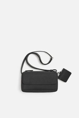 NYLON CROSSBODY BAG - Zara фото 3