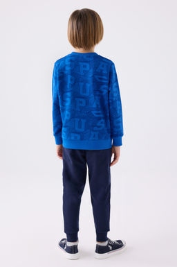 Пижамный комплект темно-синего цвета для мальчика - U.s. polo assn фото 4