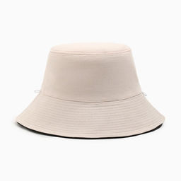 Панама двусторонняя унисекс MINAKU, цвет чёрный, бежевый, размер 56