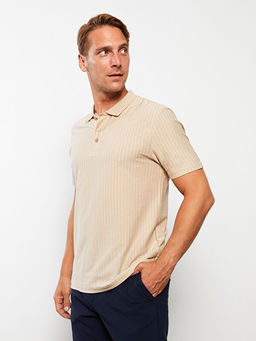 Polo Yaka K?sa Kollu ?izgili Pike Erkek Ti??rt