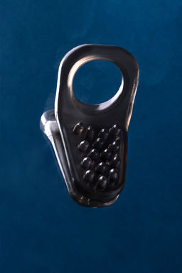 Эрекционное кольцо на пенис TOYFA XLover, Термопластичный эластомер (TPE), черный, 4 см  фото 12