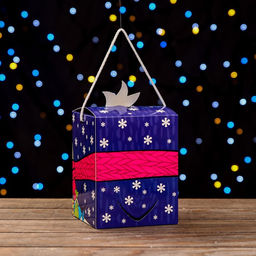 Цена за 5 шт. Подарочная коробка Смекубик Пингвинёнок,12 х 12 х 15,5 см - Simaland фото 2