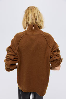 Jersey oversize con cuello perkins - H&m фото 5