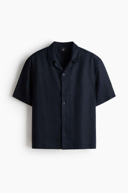 Camisa resort de lino Relaxed Fit
