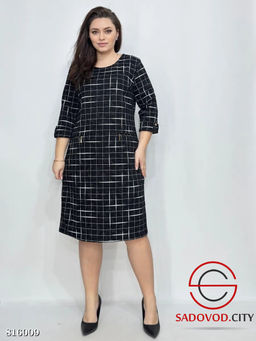 Платье женское трикотажное