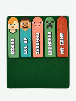 Цена за 2 шт. Набор стикеров-закладок My game, my rules, 5 шт., 20 л