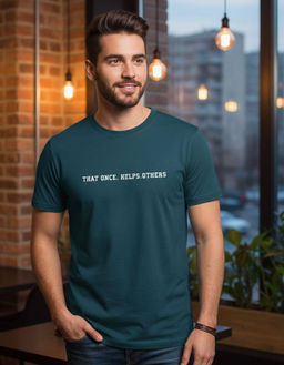 KM1875 Футболка (хлопок) ДЕНИМ