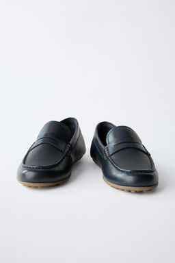 LEATHER LOAFERS - Zara фото 3