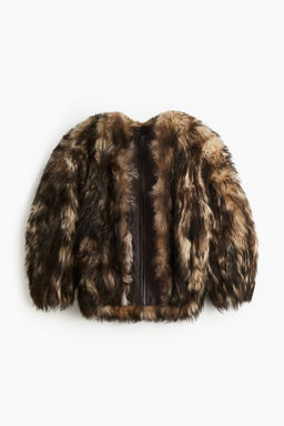 Chaqueta reversible de piel de oveja
