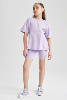 K?z Cocuk K?sa Boy Basic Tayt - Defacto фото 2