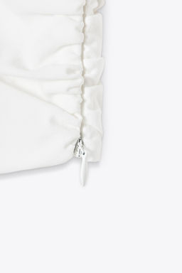 DRAPED CROP TOP - Zara фото 12