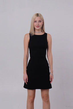 Мини-платье чёрное - Martichelli фото 5